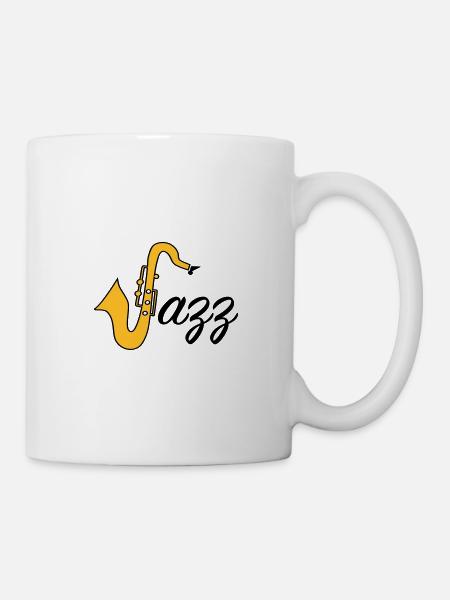 Jazz - Tasse - Weiß