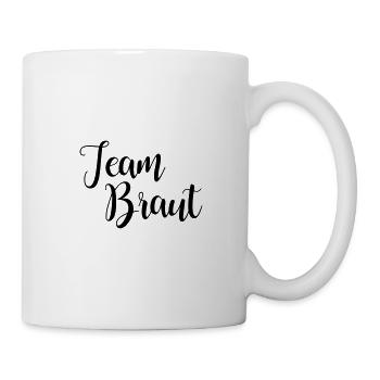 Team Braut Junggesellinnenabschied crew jga heirat - Tasse - Weiß - Rechts