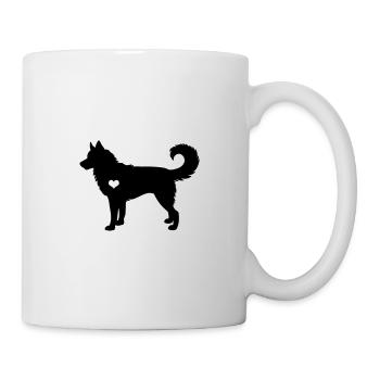 Idée cadeau chien Husky Sibérien - Mug blanc - blanc - Droite