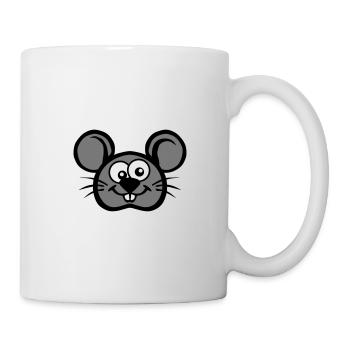 mouse drawing head 2803 - Mug - white - Right