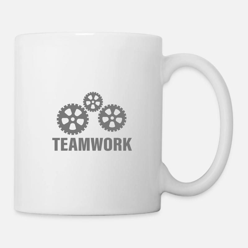 TEAMWORK - Tasse - Weiß