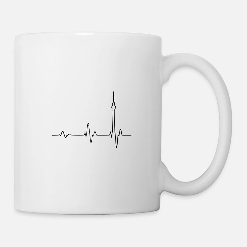 Berlin Puls TV Tower - Mug - white