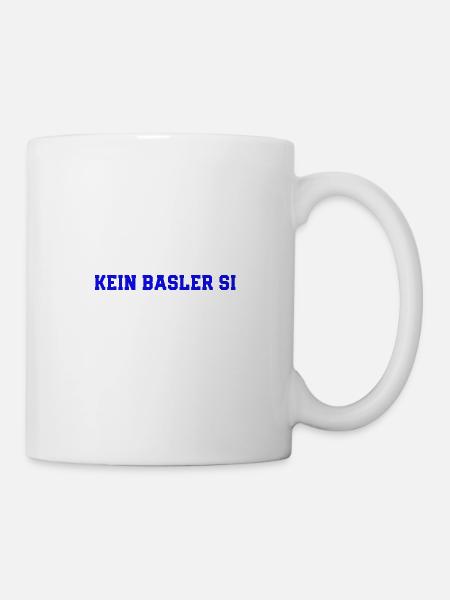Hauptsach kei Basler si - Tasse - Weiß