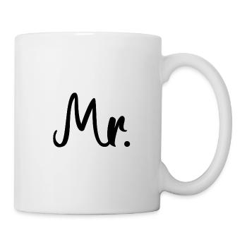 Mr and Misses Geschenkidee - Tasse - Weiß - Rechts