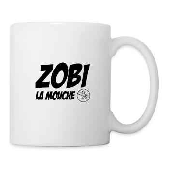 Zobi la mouche - Mug blanc - blanc - Droite