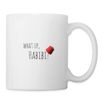 Was geht, Habibi? - Tasse - Weiß - Rechts