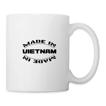 Vietnam - Fabriqué au - Mug blanc - blanc - Droite