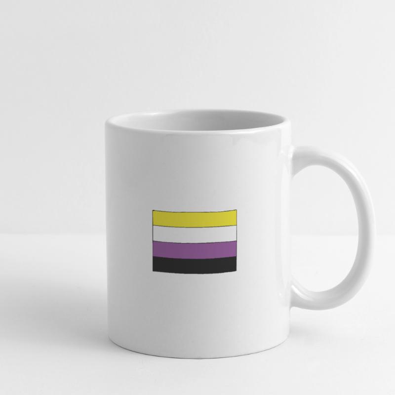 Nonbinary Flagge Tasse