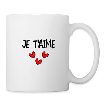 MAMAN. FÊTE DES MÈRES. BONNE FÊTE MAMAN. FÊTE - Mug blanc - blanc - Droite
