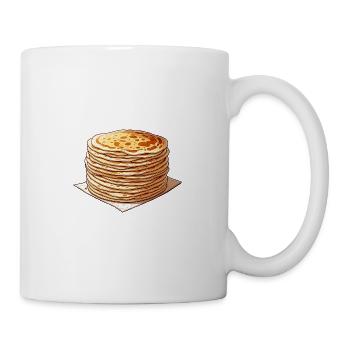 Blini Crêpes Russes Crêpes Russes - Mug blanc - blanc - Droite