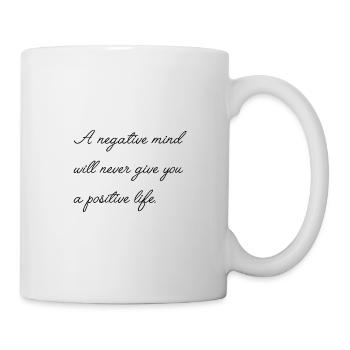 Motivierender Spruch Englisch  - Tasse - Weiß - Rechts