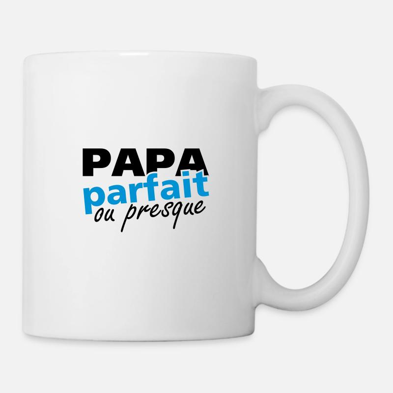papa parfait ou presque - Mug blanc - blanc