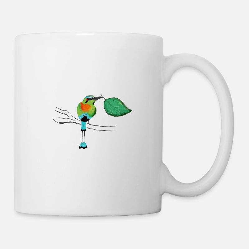 Guardabarranco Nicaragua - Mug blanc - blanc