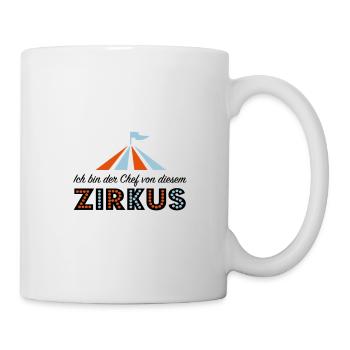 Zirkus - Tasse - Weiß - Rechts