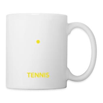 Keep Calm And Play Tennis - Mug blanc - blanc - Droite