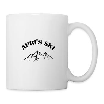 apres ski - Mug - white - Right