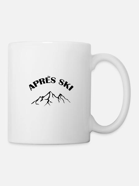 apres ski - Mug - white