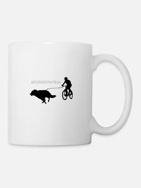 Équipe de motards - Mug blanc - blanc