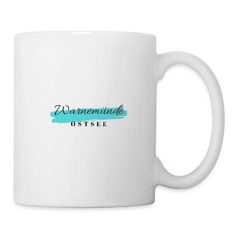 Warnemünde - Tasse - Weiß - Rechts