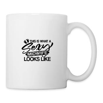 Hebammen - Tasse - Weiß - Rechts