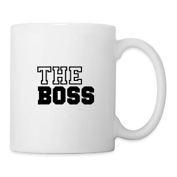 The Boss - Mug blanc - blanc - Droite