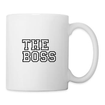 The Boss - Mug blanc - blanc - Droite