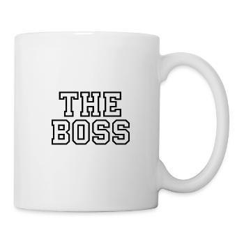 The Boss - Mug blanc - blanc - Droite