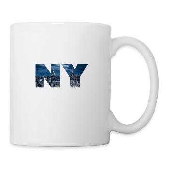 USA Vintage New York City - Tasse - Weiß - Rechts