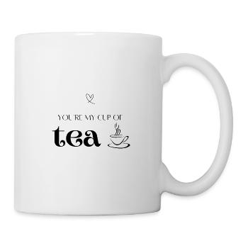 You’re my cup of tea - Valentine’s Day Gift - Mug - white - Right