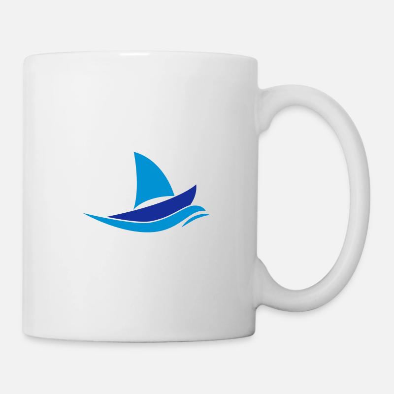 Segelboot - Tasse - Weiß