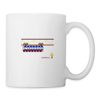 Wuppertaler Schwebebahn - Tasse - Weiß - Rechts