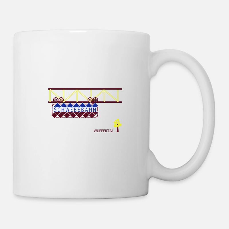 Wuppertaler Schwebebahn - Tasse - Weiß