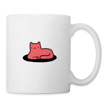 Cat - Meow - Kitten - Cat - Funny and cute - Mug - white - Right