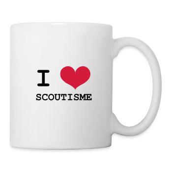 I Love Scoutisme - Mug blanc - blanc - Droite