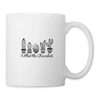 Cactus Fucculent Cactus Garden Cactus Plants - Mug - white - Right