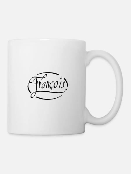 Franziskus - Tasse - Weiß