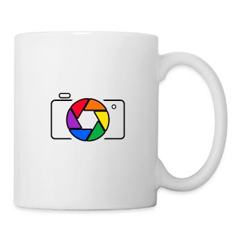 fotograf focus kamera fotografie - Tasse - Weiß - Rechts
