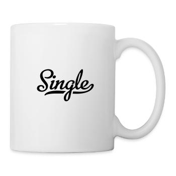 Single - Tasse - Weiß - Rechts