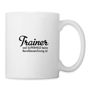 Trainer - Tasse - Weiß - Rechts