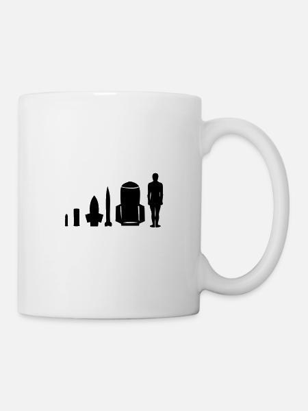 menschliche Bombe - Tasse - Weiß