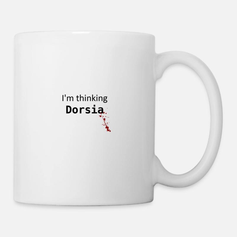 Je pense dorsia - Mug blanc - blanc