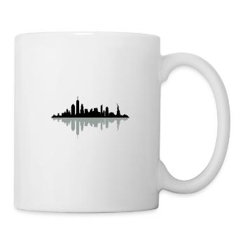Skyline New York City - Tasse - Weiß - Rechts