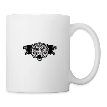 tiger panthere jaguar head wild animal 1302 o - Mug - white - Right