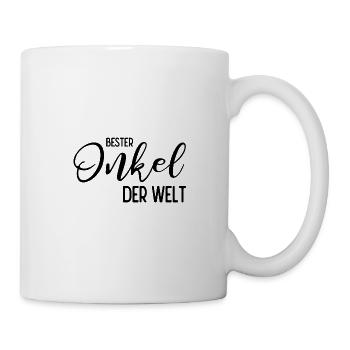 Bester Onkel der Welt - Tasse - Weiß - Rechts