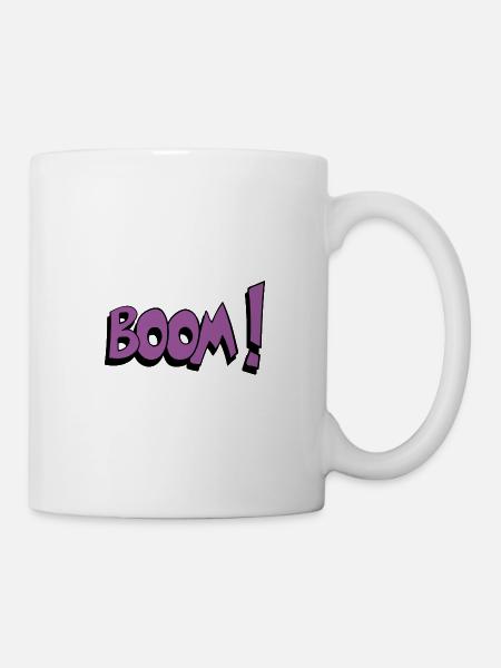Boom - Tasse - Weiß
