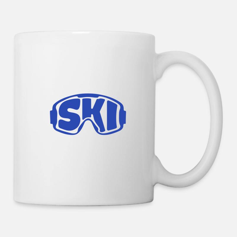 Ski (glasses) - Mug - white