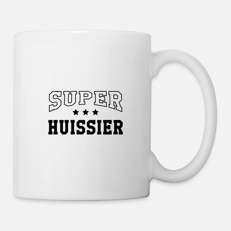 Super Huissier - Mug blanc - blanc