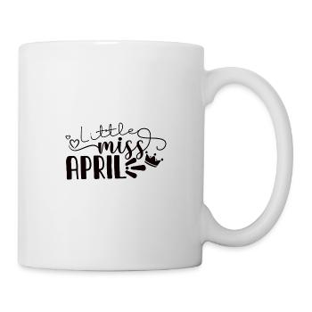 Avril Anniversaire Femmes Femmes Filles - Mug blanc - blanc - Droite