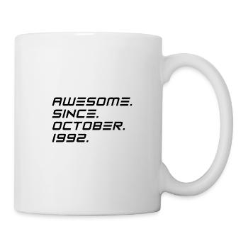 October 1992 - 30th birthday gift. Legend. - Mug - white - Right