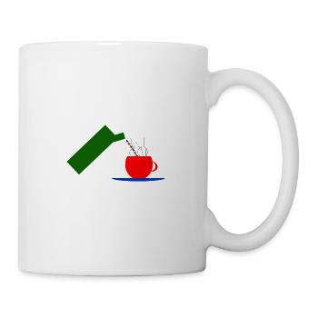 Café, amateurs de café, buveurs de café - Mug blanc - blanc - Droite